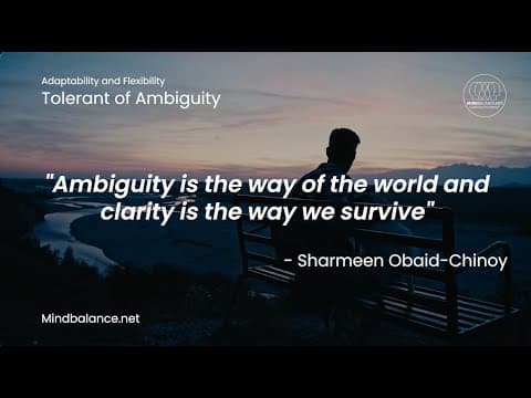 Tolerant of ambiguity