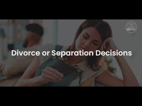 Divorce or Separation