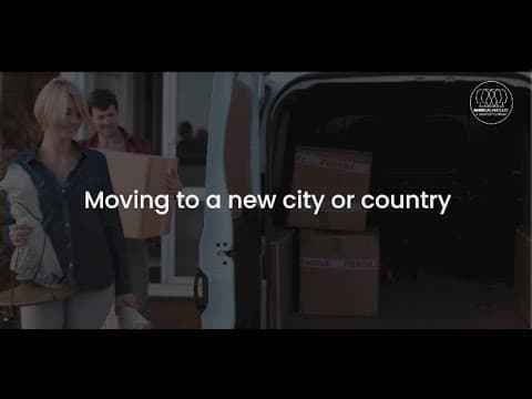 Moving to a new city or country.
