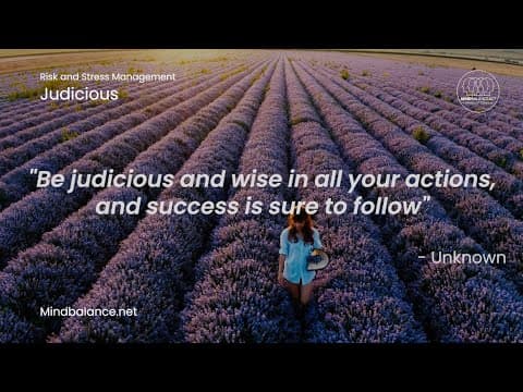 Judicious