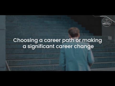 Choosing a career path or making a significant career change.