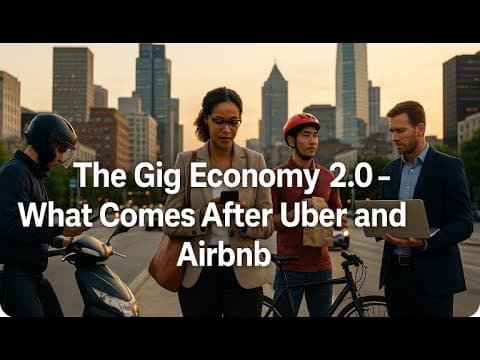 The Gig Economy 2.0 - What Comes After Uber and Airbnb