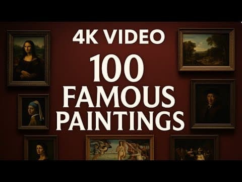 100 Famous Paintings