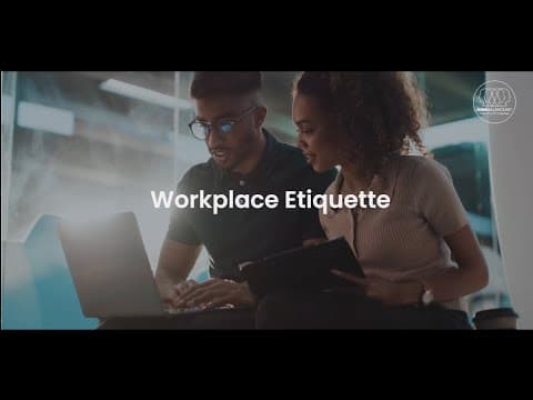 Workplace Etiquette