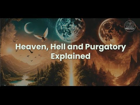Heaven, Hell, and Purgatory Explained