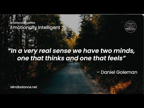 Emotionally intelligent