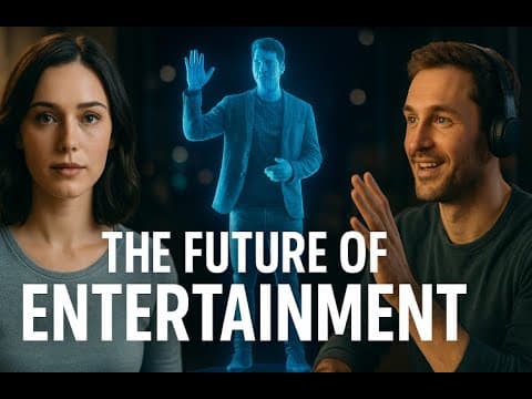 The Future of Entertainment - Holograms, AI Actors, and Beyond