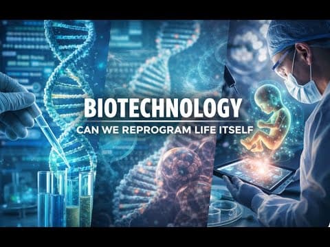 Biotechnology - Can We Reprogram Life Itself?