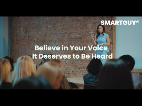 Believe in Your Voice It Deserves to Be Heard