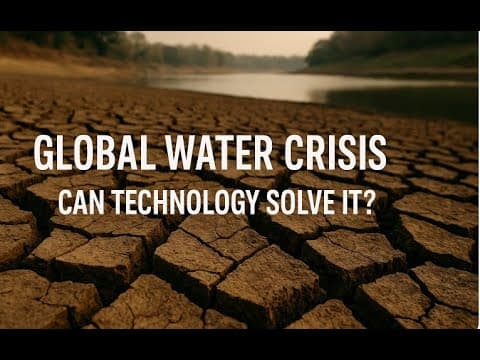 Global Water Crisis - Can Technology Solve It?