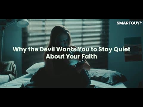 Why the Devil Wants You to Stay Quiet About Your Faith
