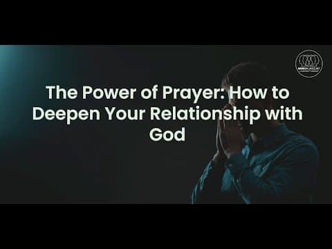 The Power of Prayer 