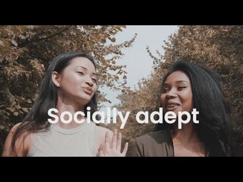 Socially adept