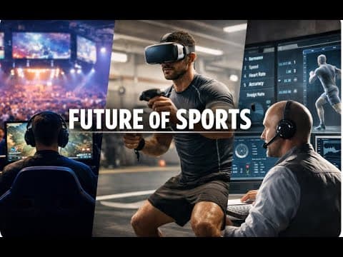 Future of Sports - eSports, VR, and AI Coaches