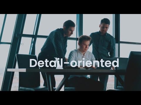 Detail-oriented