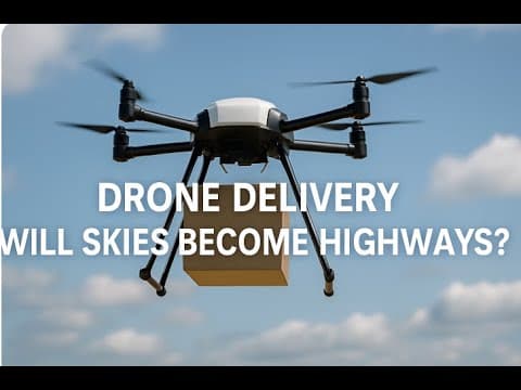 Drone Delivery - Will Skies Become Highways?