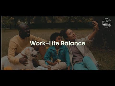 Poor Work-Life Balance