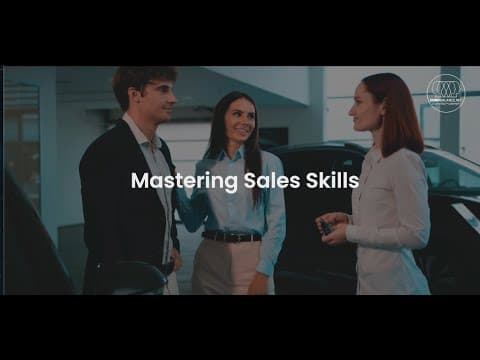 Mastering Sales Skills