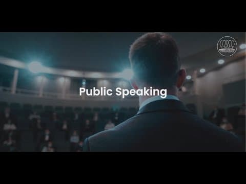 Public Speaking