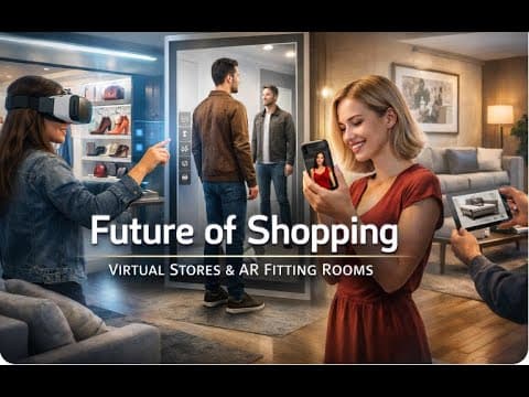 Future of Shopping - Virtual Stores and AR Fitting Rooms