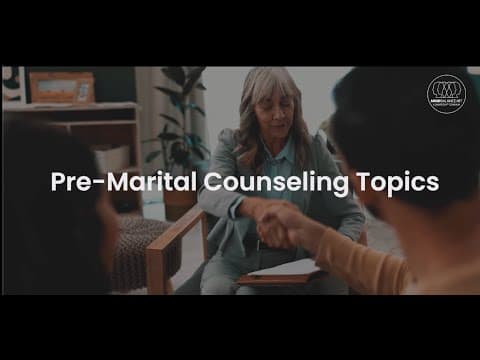 Pre-Marital Counseling Topics