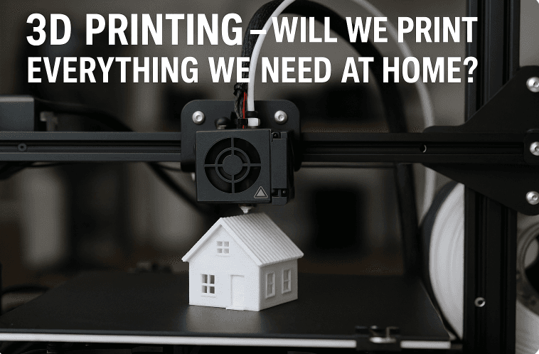 3D Printing - Will We Print Everything We Need at Home?