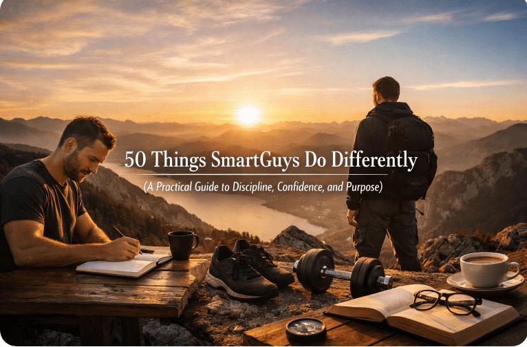 50 Things SmartGuys Do Differently - A Practical Guide to Discipline, Confidence, and Purpose