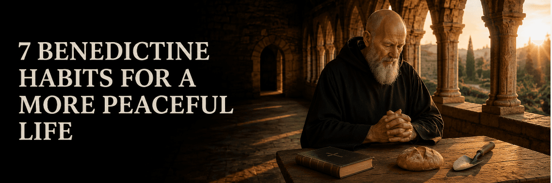 7 Benedictine Habits for a More Peaceful Life