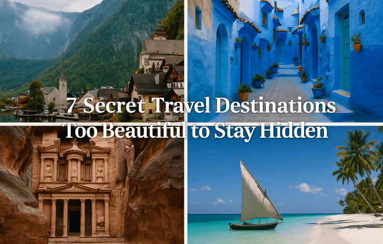 7 Secret Travel Destinations Too Beautiful to Stay Hidden