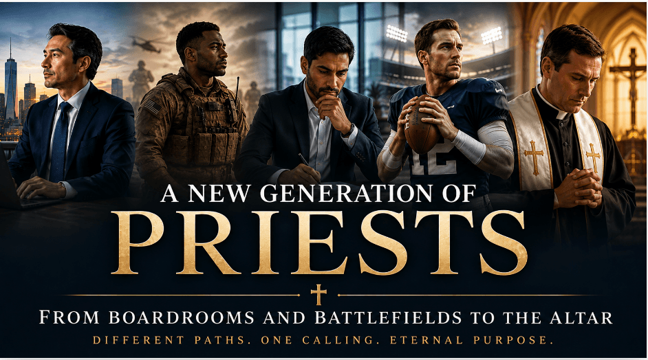 A New Generation of Priests: Why Successful Executives, Entrepreneurs, and Military Leaders Are Answering God's Call