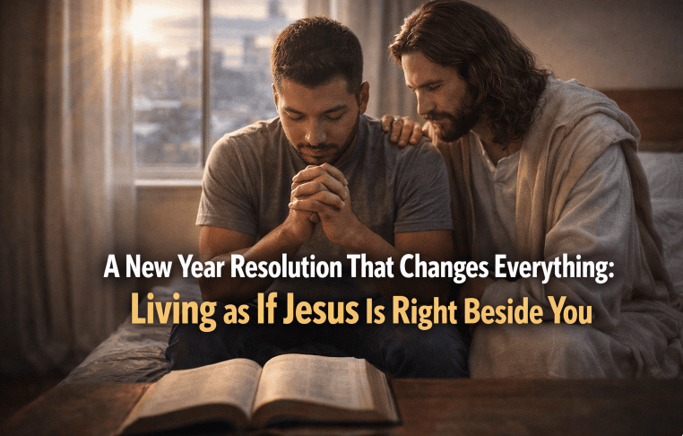 A New Year Resolution That Changes Everything: Living as If Jesus Is Right Beside You
