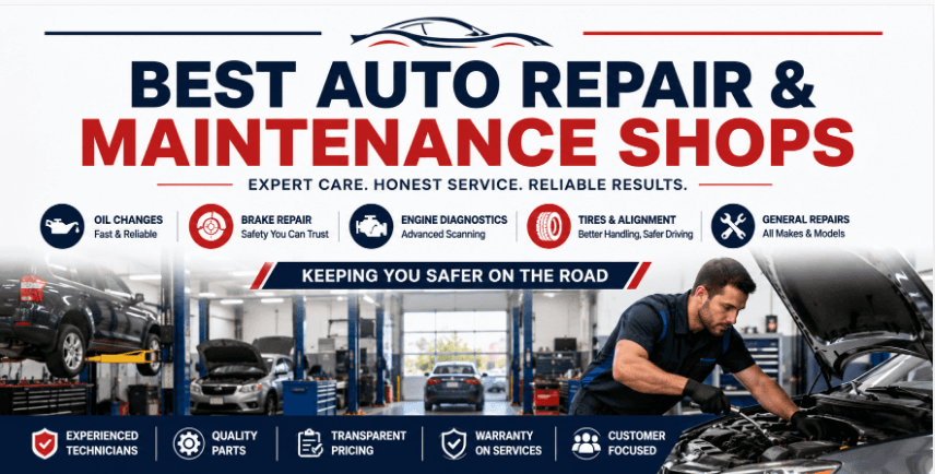 Best Auto Repair & Maintenance Shops: How to Choose the Right Automotive Service Center