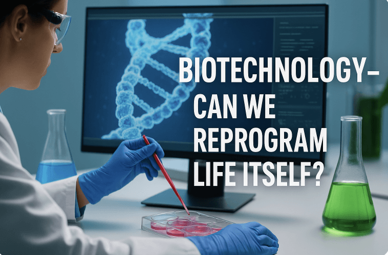 Biotechnology - Can We Reprogram Life Itself?