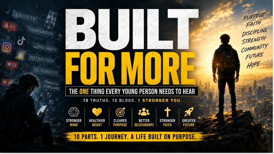 BUILT FOR MORE - The One Thing Every Young Person Needs To Hear