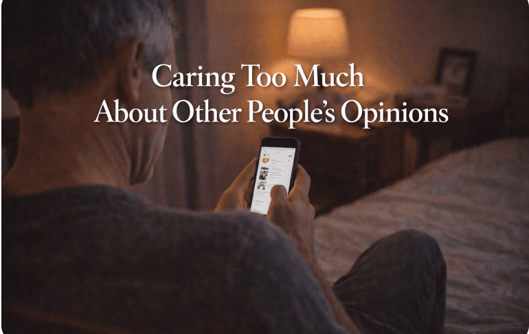 Caring Too Much About Other People’s Opinions