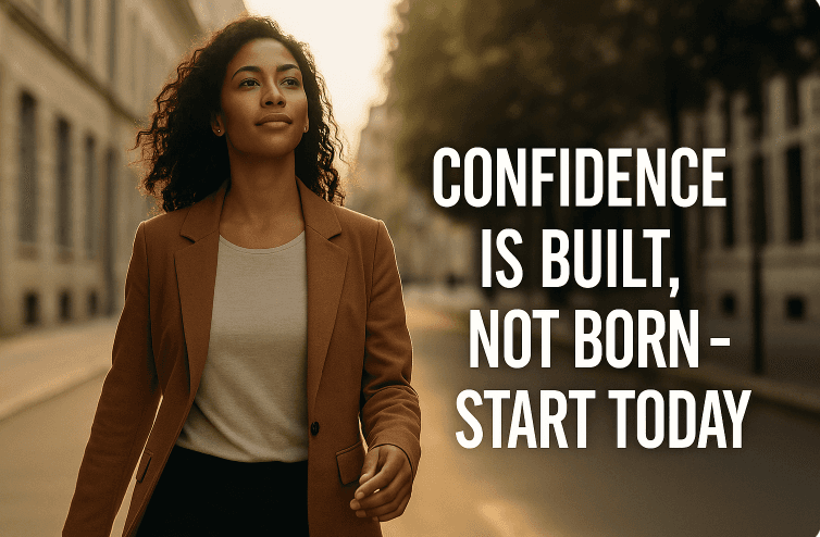 Confidence Is Built, Not Born - Start Today