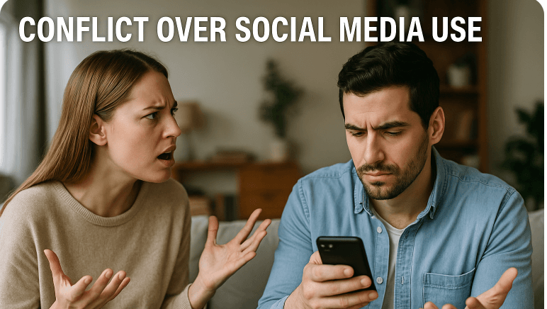 Conflict Over Social Media Use