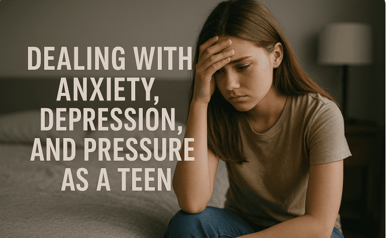 Dealing with Anxiety, Depression, and Pressure as a Teen