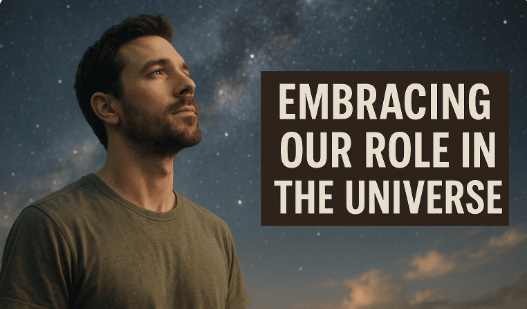 Embracing Our Role in the Universe