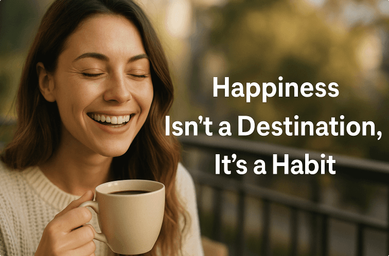 Happiness Isn’t a Destination, It’s a Habit