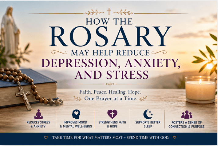 How the Rosary May Help Reduce Depression, Anxiety, and Stress