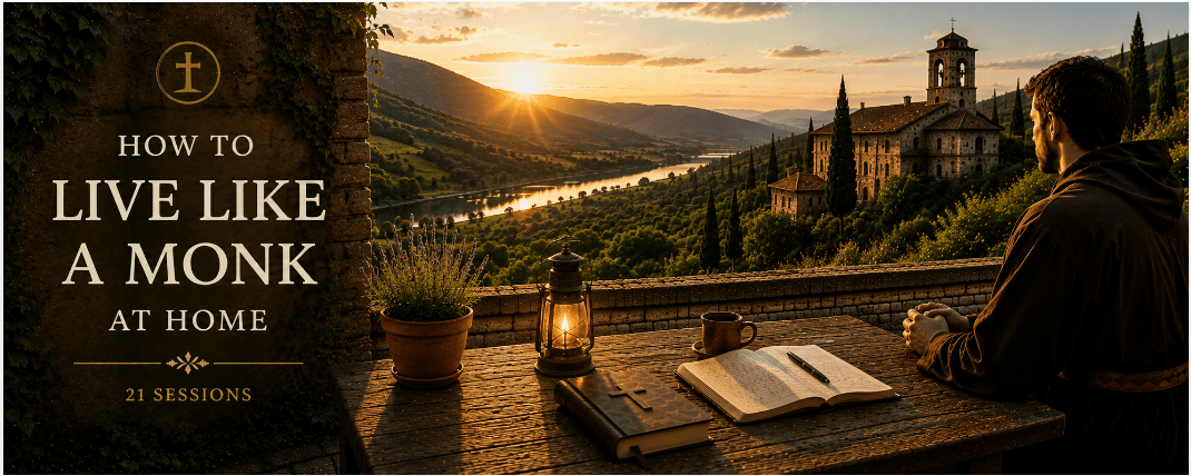How to Live Like a Monk at Home