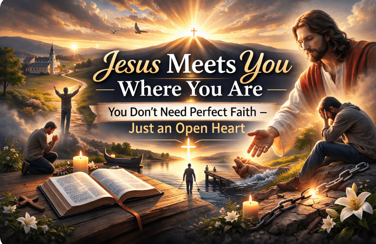 Jesus Meets You Where You Are - Why You Don’t Need Perfect Faith