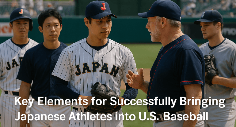 Key Elements for Successfully Bringing Japanese Athletes into U.S. Baseball