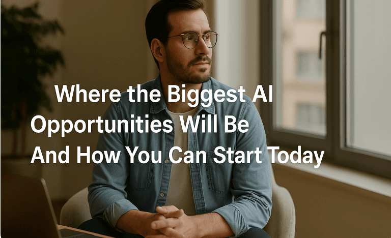 Lesson 40: Where the Biggest AI Opportunities Will Be - And How You Can Start Today