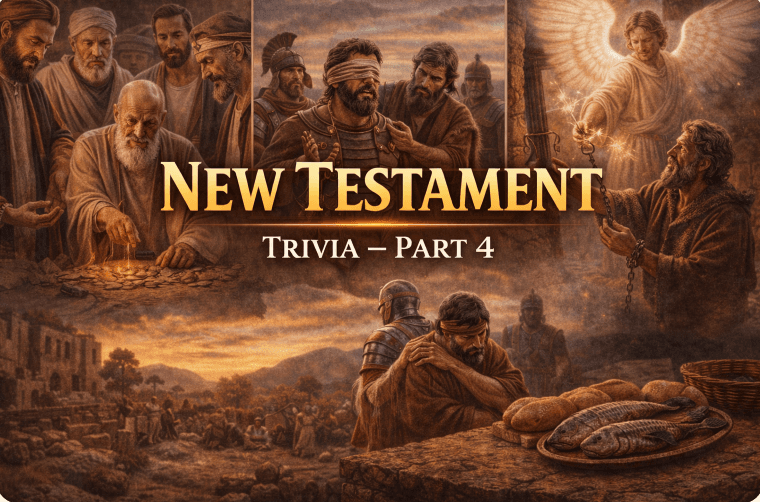 NEW TESTAMENT TRIVIA – PART 4