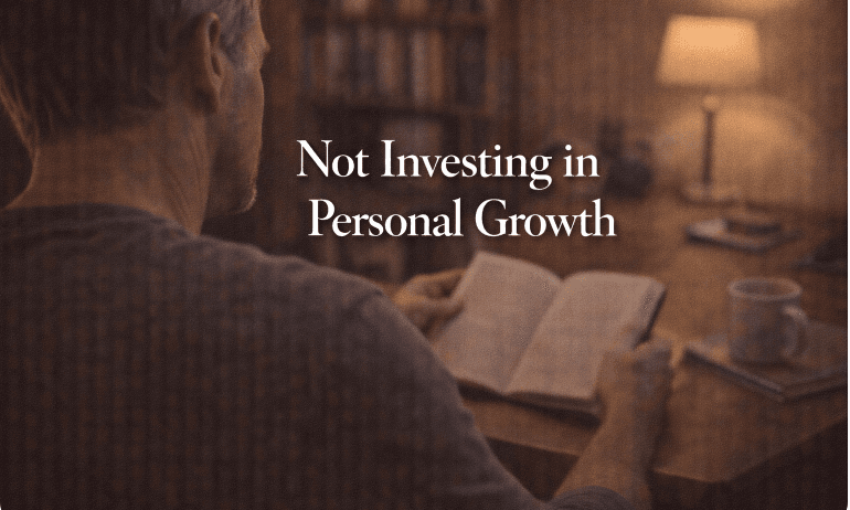 Not Investing in Personal Growth