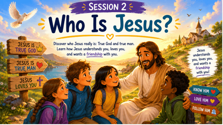 OCIA Kids Version Session 2: Who is Jesus Christ? – True God and True Man