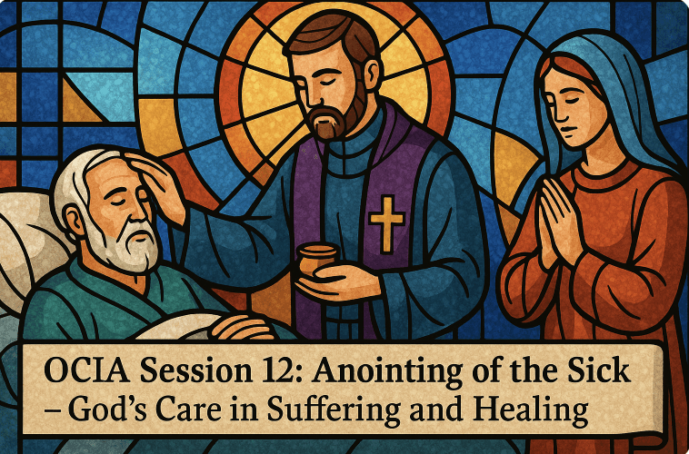 OCIA Session 12: Anointing of the Sick – God’s Care in Suffering and Healing