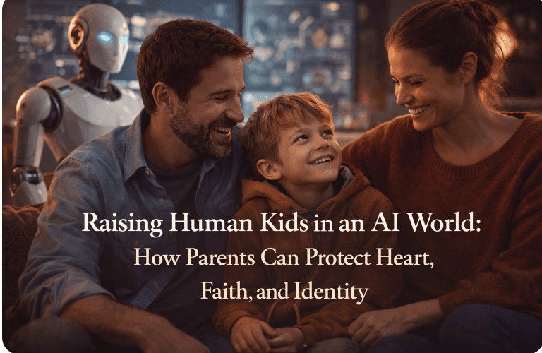 Raising Human Kids in an AI World: How Parents Can Protect Heart, Faith, and Identity